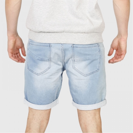 Pánské jeans kraťasy Hangtime Light Blue Denim (100)