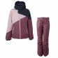 Dívčí lyžařský komplet bunda Cylla a kalhoty Sunleaf Pandora Pink