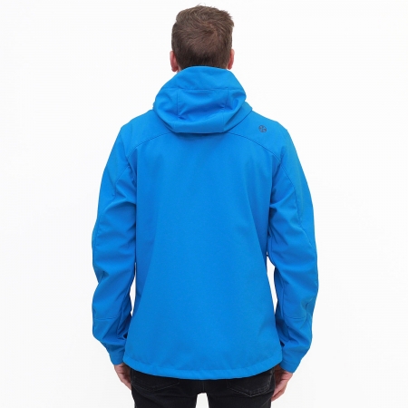 Pánská softshellová bunda Neon Blue (0454)