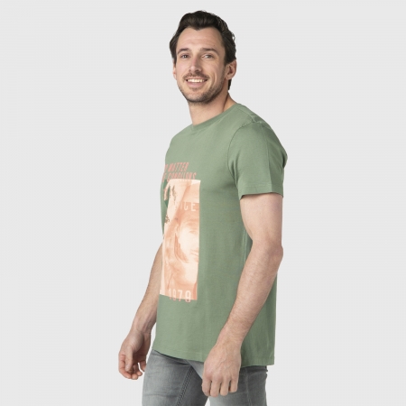 Pánské triko Tim-Print (Vintage Green-6500)