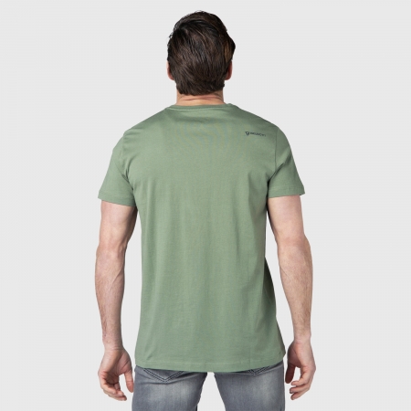 Pánské triko Tim-Print (Vintage Green-6500)