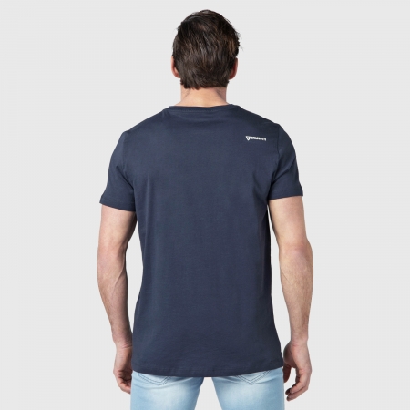 Pánské triko Tim-Print (Space Blue-7999)
