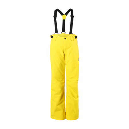 Chlapecký lyžařský komplet - bunda Pander a kalhoty Footstrap Cyber Yellow