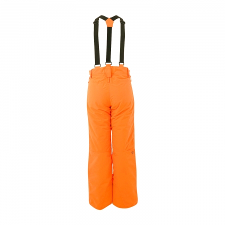 Chlapecký lyžařský komplet - bunda Pander a kalhoty Footstrap Fluo Orange