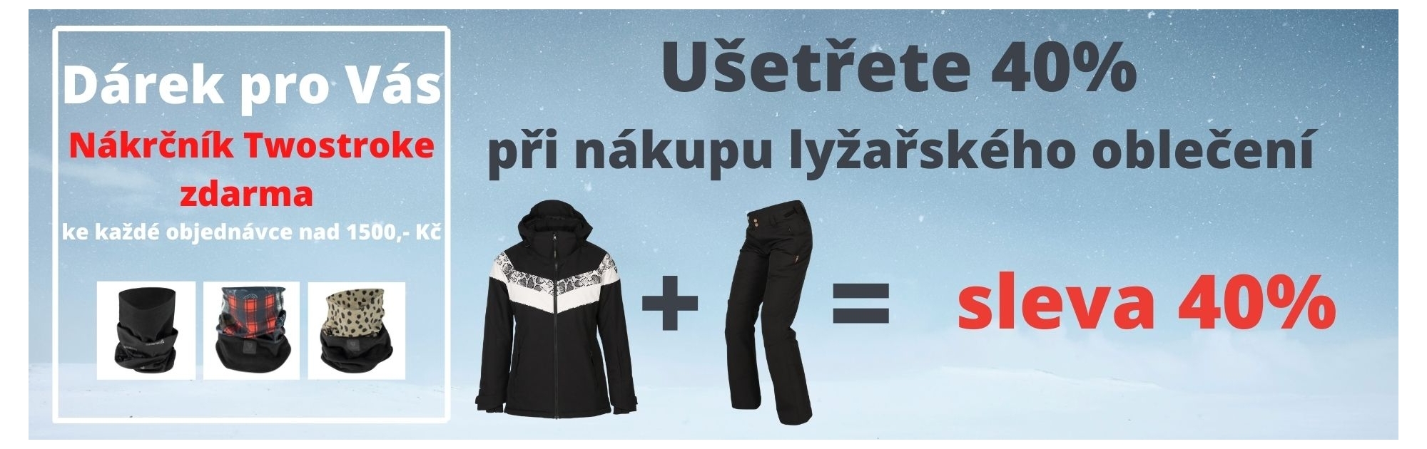 Dámské lyžařské komplety